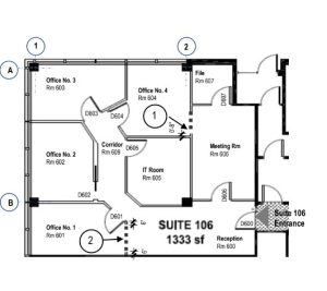 Unit 106 Floor Plan
