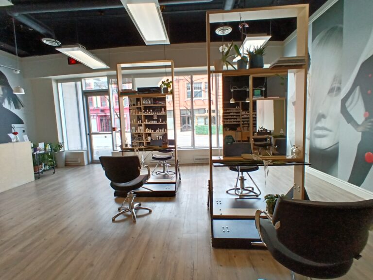 Hair Salon for Sale in the ByWard Market, Ottawa: Turn-Key Mod Mop Salon