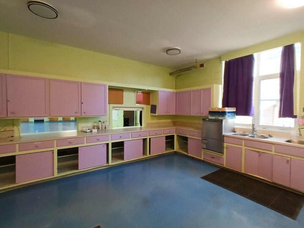 Kitchenette and servery with cabinetry at 2244 Russell Road, Ottawa