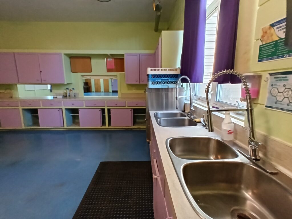 Kitchenette sinks and counters at 2244 Russell Road, Ottawa