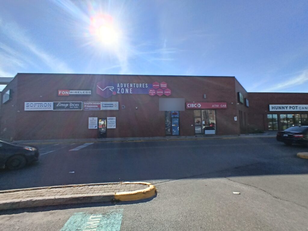 Merivale Mall shopping centre and on-site parking, 1642 Merivale Road, Ottawa